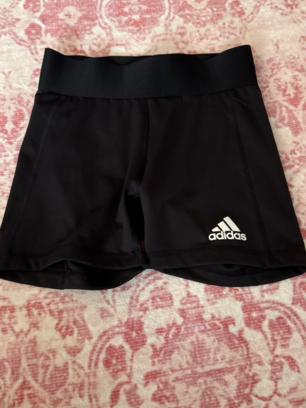 adidas Black Athletic Stretch Training Shorts